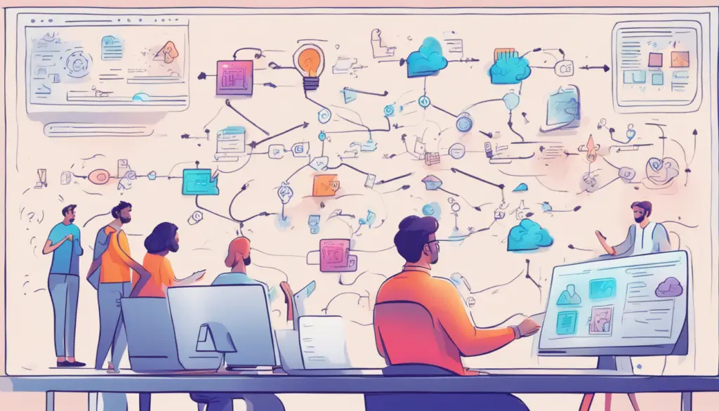 Mulher se examina em frente ao espelho, usando a mão direita para apalpar o seio esquerdo.