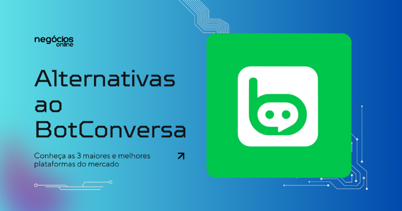 Tela de computador mostrando comparação detalhada entre ferramentas de chatbot com gráficos e ícones distintos