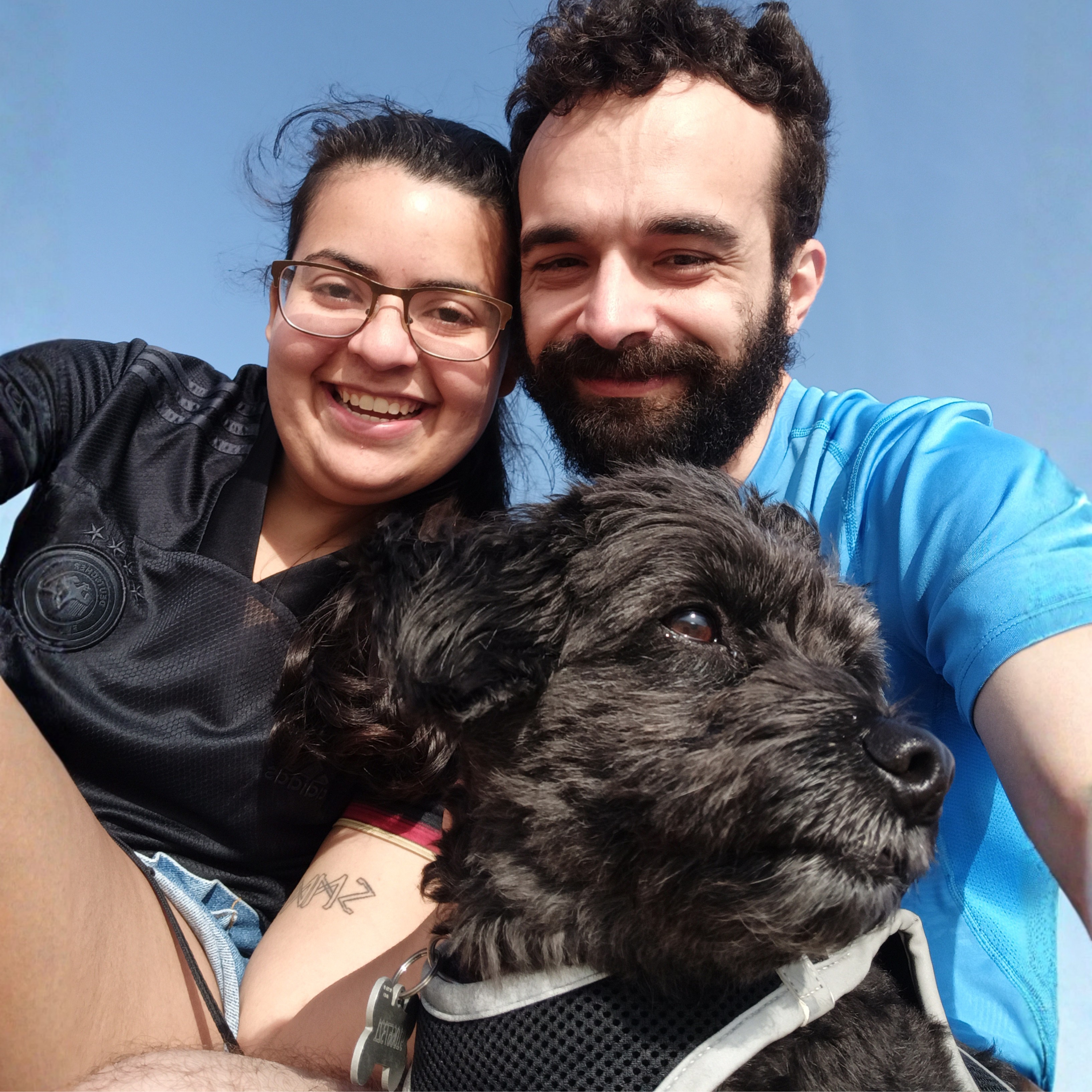 Foto de Rodrigo / Carol e Bethoven