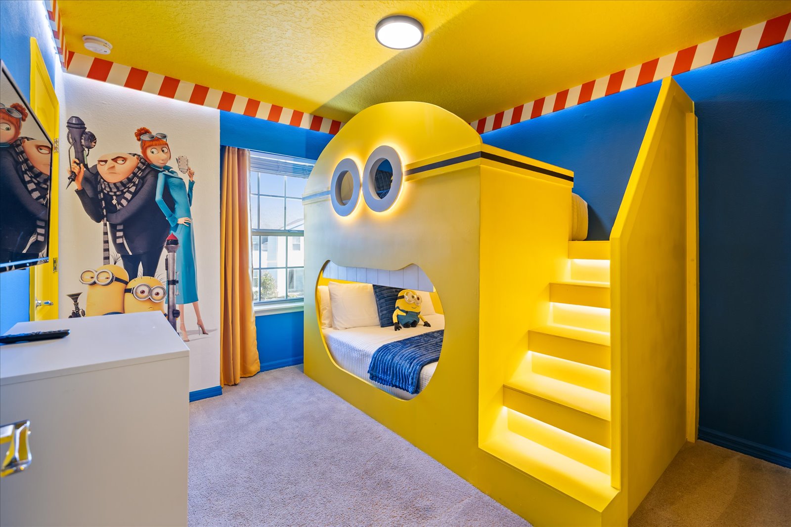 Quartos decorados em Orlando, casas completas