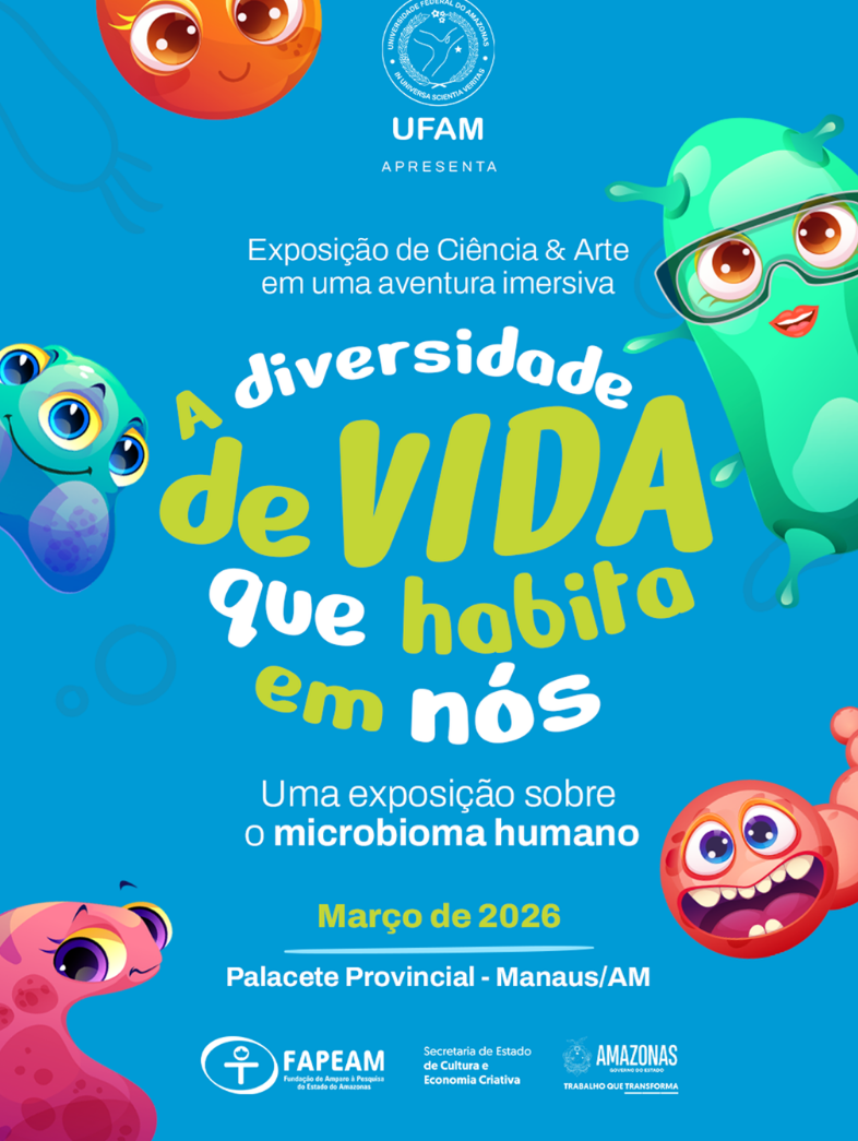 Exposição A Diversidade de Vida que Habita em Nós acontece em Manaus entre março e abril