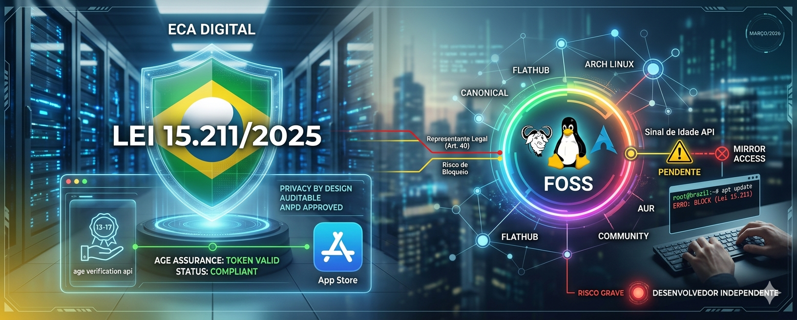Lei 15.211/2025 Felca: Implicações Técnicas para Desenvolvedores e a Comunidade Open Source