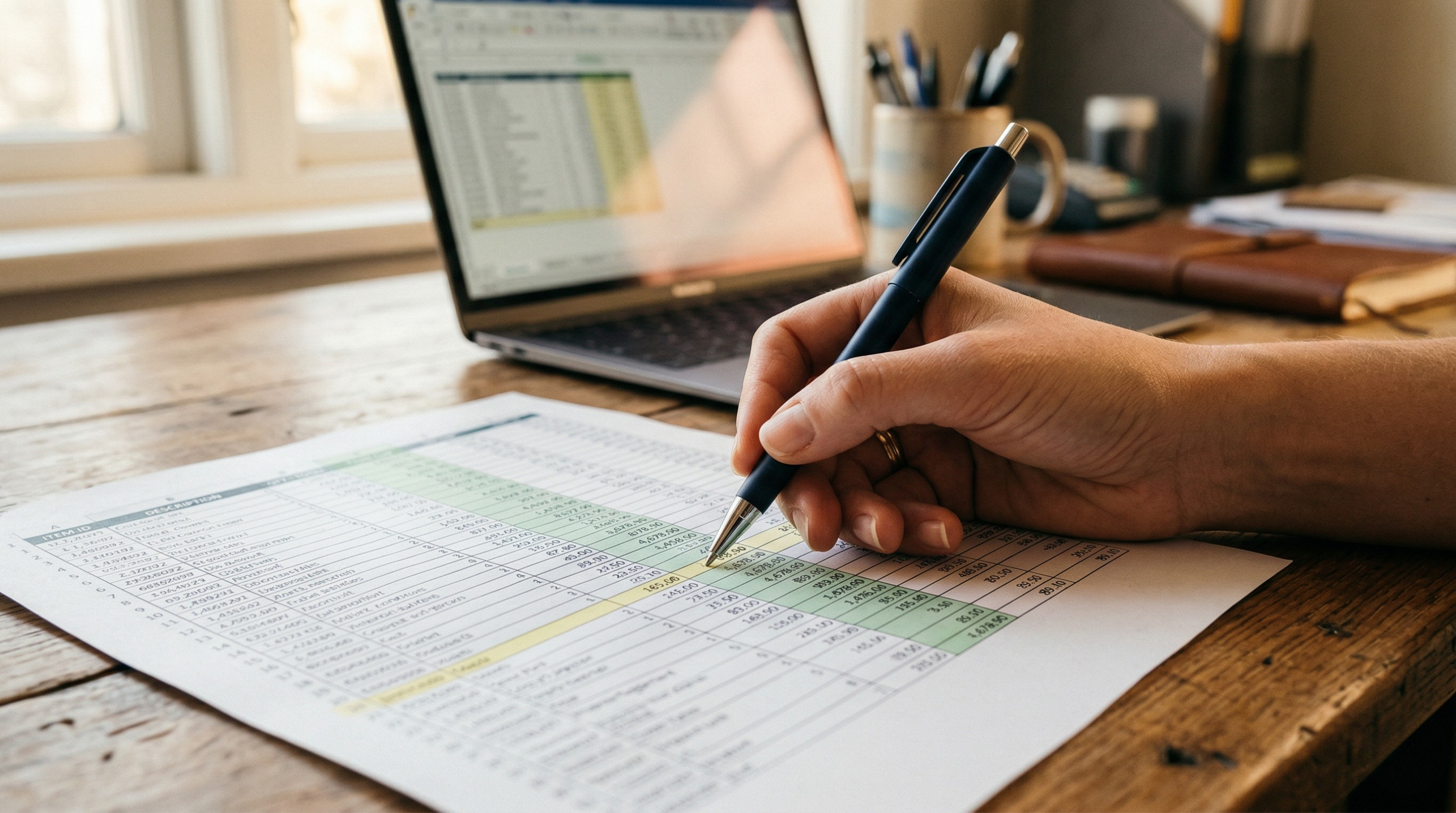 Profissional de tecnologia avaliando caminhos entre dois serviços de contabilidade 