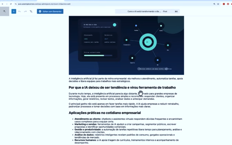 Como usar a IA Nova Mira no WordPress passo a passo em 2026