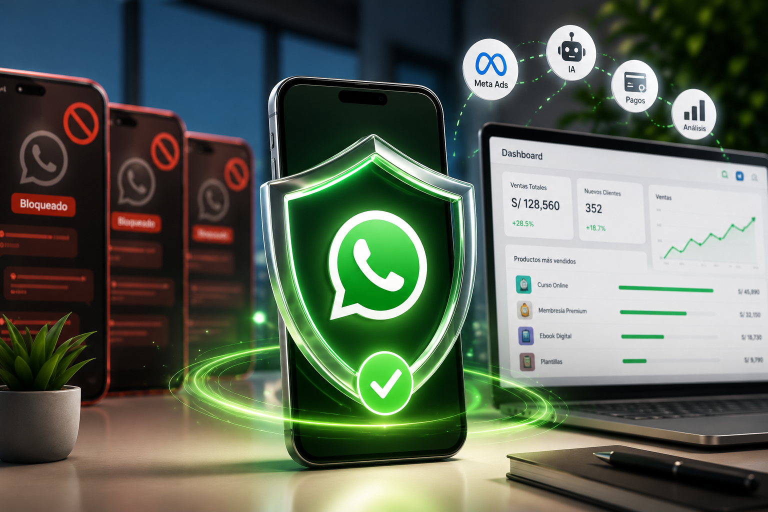 Cómo evitar que bloqueen tu WhatsApp y seguir vendiendo sin interrupciones