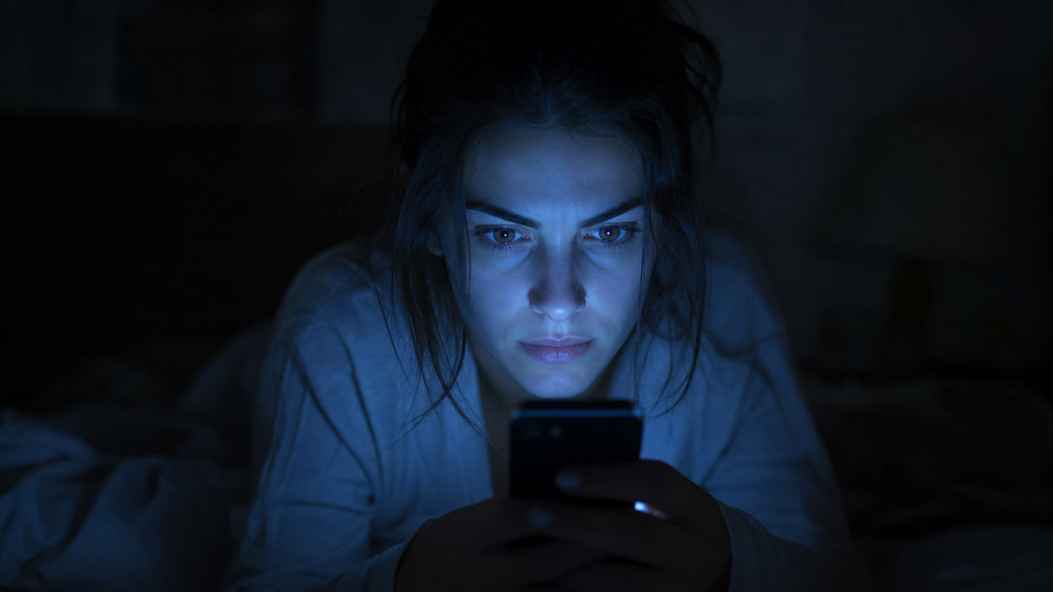 Jovem sentado em sofá em casa com ícones de redes sociais flutuando em bolhas ao redor 