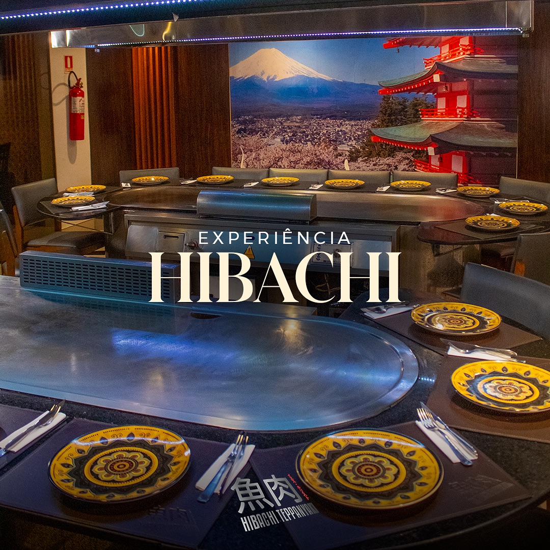 Hibachi Teppanyaki: restaurante que oferece experiência japonesa com show do chef na chapa