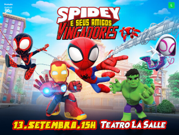 O Espetacular Spidey e Seus Amigos Vingadores chega a Manaus com aventura para toda a família